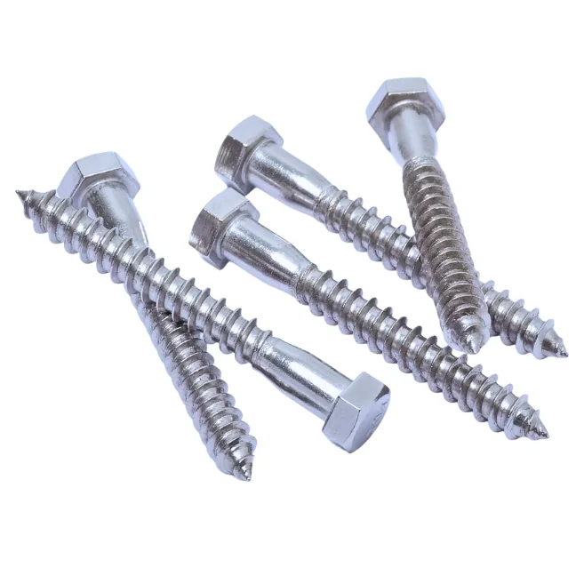 DIN 571 Galvanized (GI) Coach Screws