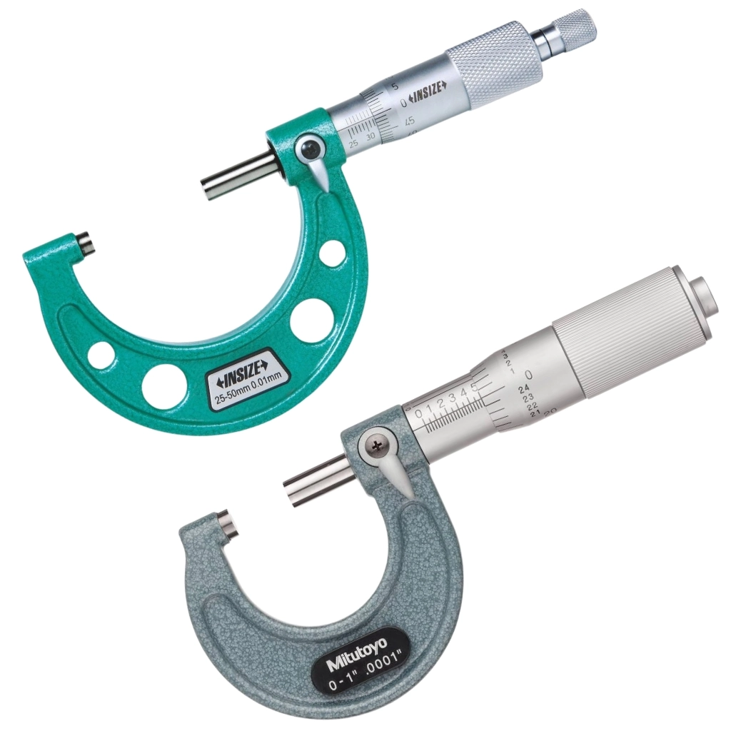 Outside Micrometer Mitutoyo Insize Starrett