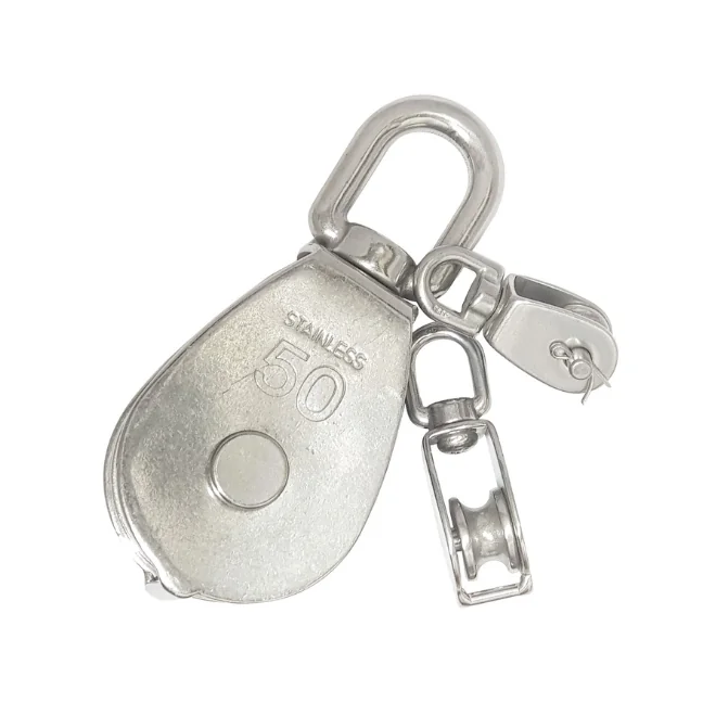 Stainless Steel Swivel Pulley Block